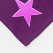 PAARSE GEPERSONALISEERDE GYMNASTIEK FLEECE DEKEN (Hoek)