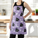 Paarse Gepersonaliseerde Pet Photo Hondenliefhebbe Schort<br><div class="desc">Show uw liefde voor uw harige metgezel met het "Schattigee Custom Love Paw Print Hondenliefhebber Pet Photo" -ontwerp. Met dit gepersonaliseerde product kunt u uw favoriete dierenfoto laten zien en een hartverwarmend eerbetoon aan uw geliefde hond creëren. Met een schattig pootafdrukmotief en aanpasbare mogelijkheden is het het perfecte cadeau voor...</div>