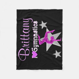  PAARSE GEPERSONALISEERDE TURNDEKEN FLEECE DEKEN