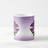 Paarse Geranium Flowers Koffiemok (Center)