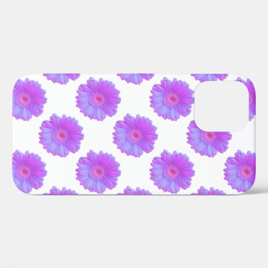Paarse gerbera daisy Case-Mate iPhone case (Achterkant (horizontaal))