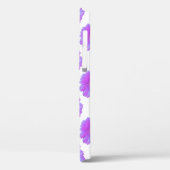 Paarse gerbera daisy Case-Mate iPhone case (Achterkant / Links)