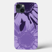 Paarse Gerbera Flowers Case-Mate iPhone Case (Achterkant)