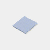 Paarse geruit patroon Stijlvol rasterontwerp Post-it® Notes (Schuin)