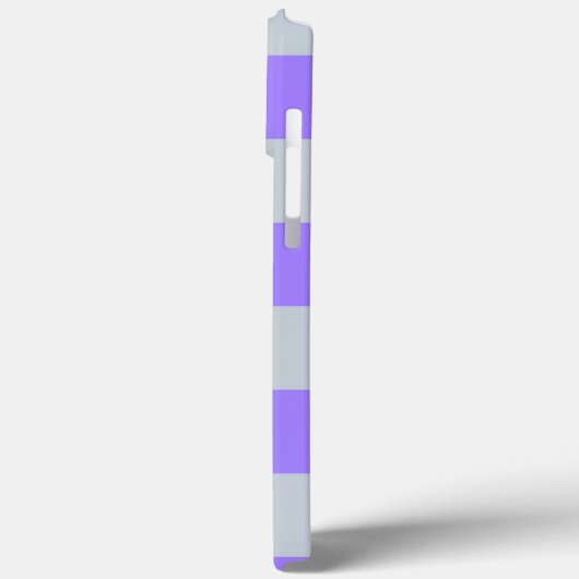 Paarse geruite ginghpatroon Case-Mate iPhone case (Achterkant / Links)