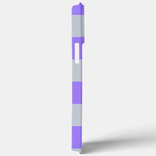 Paarse geruite ginghpatroon Case-Mate iPhone case (Achterkant / Rechts)