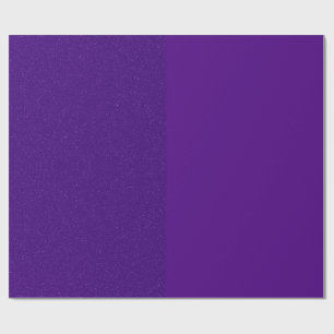Paarse gespleten glitters & matte cadeauverpakking cadeaupapier