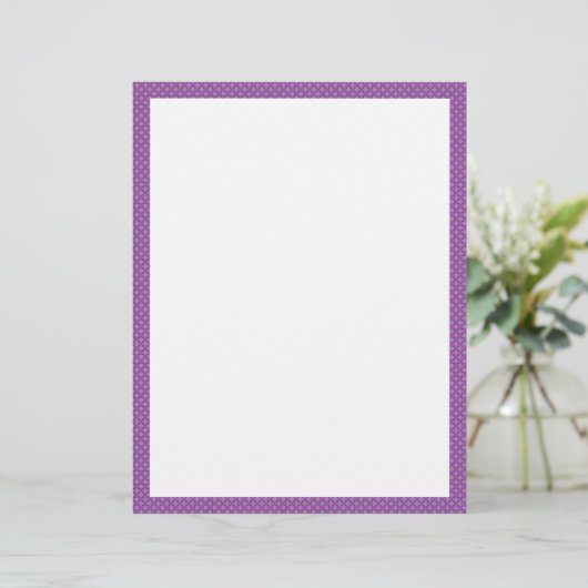 Paarse gestreepte grens (Staand voorkant)