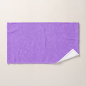 Paarse gestructureerd oppervlak met wervelend patr bad handdoek (Handdoek)