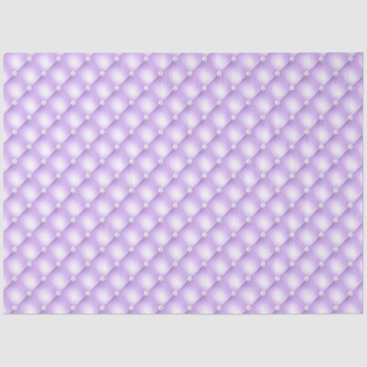 Paarse getufte parels tissuepapier (Voorkant)