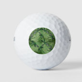 Paarse gevleugelde libellen golfballen (Voorkant)