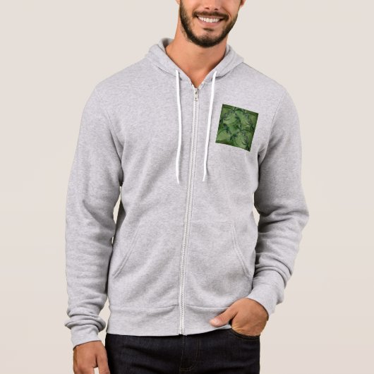 Paarse gevleugelde libellen hoodie (Voorkant)