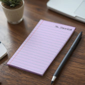 Paarse gevoerd Notitieboek papier Post-it® Notes