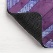 paarse gevouwen ster Mousepad Muismat (Hoek)