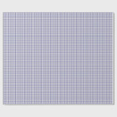 Paarse Gingham Cadeaupapier (Vlak)