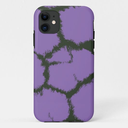 Paarse Giraffe Fur Pattern Case-Mate iPhone Case (Achterkant)