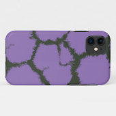 Paarse Giraffe Fur Pattern Case-Mate iPhone Case (Achterkant (horizontaal))