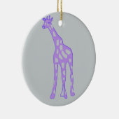 PAARSE Giraffe Keramisch Ornament (Rechts)