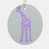 PAARSE Giraffe Keramisch Ornament (Links)
