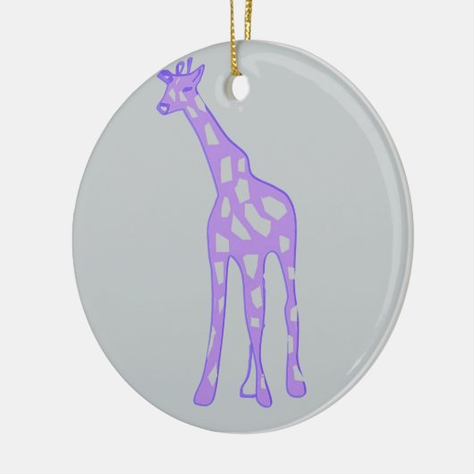 PAARSE Giraffe Keramisch Ornament (Links)