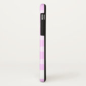Paarse Giraffe Persoonlijke Mobiele Telefoon Hoes (Achterkant/links)