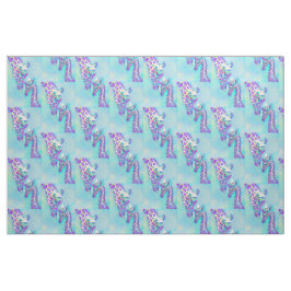 paarse giraffen stof