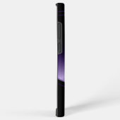 Paarse gladde metalen aluminium blikjes samsung galaxy hoesje (Rechterkant)