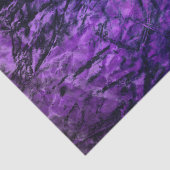 Paarse Glam Abstract Pattern Birthday Party Tissuepapier (Detail)