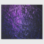 Paarse Glam Abstract Verjaardagsfeestje Cadeaupapier (Vlak)