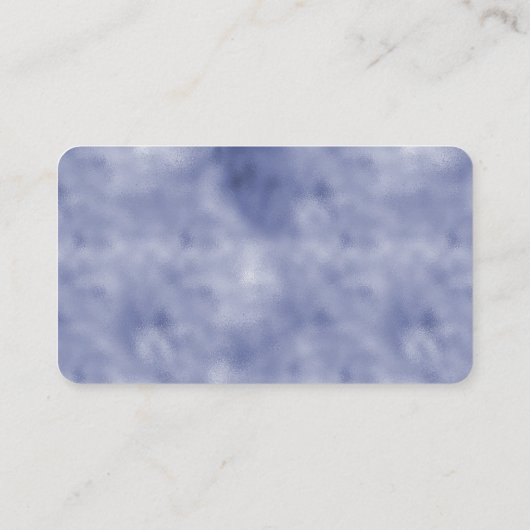 Paarse Glam Glitter Visitekaartje (Achterkant)