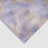 Paarse Glam Gold Abstract Tissuepapier (Detail)