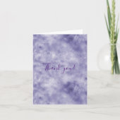 Paarse Glam Kaart (Voorkant)