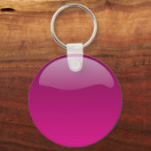Paarse Glanzende Knop Sleutelhanger (Voorkant)