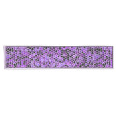 Paarse glas-in-lood tafelloper medium (Horizontaal)