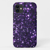 Paarse Glimmer Case-Mate iPhone Case (Achterkant)