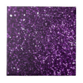 Paarse Glimmer Tegeltje (Voorkant)