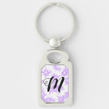 Paarse glinster glitter voeg je naam monogram toe