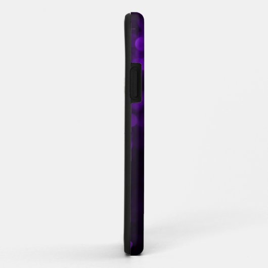 Paarse glitlichten Case-Mate iPhone case (Achterkant/rechts)