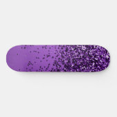 PAARSE glitter #2 (Faux Glitter) #sjiny #decor Persoonlijk Skateboard (Horizontaal)