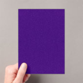 Paarse Glitter Acryl Uitnodiging -  (Insitu (Draagbaar))