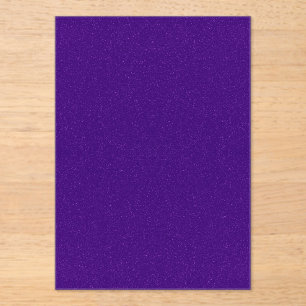 Paarse Glitter Acryl Uitnodiging -