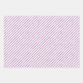 Paarse Glitter Baby Feet Baby shower Inpakpapier Vel (Voorkant 2)