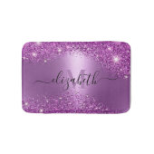 Paarse Glitter Badmat (Voorkant)