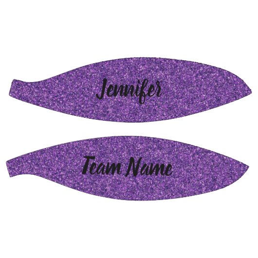 Paarse Glitter Basketball Mini Basketbal (Panelen)