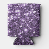 Paarse Glitter Blikje Koeler (Voorkant)