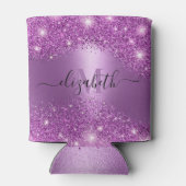 Paarse Glitter Blikjeskoeler (Achterkant)