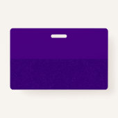 Paarse Glitter Bottom Half Badge –  (Voorkant)