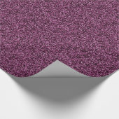 Paarse Glitter Cadeaupapier (Hoek)