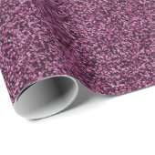 Paarse Glitter Cadeaupapier (Rol Hoek)