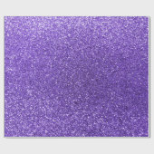 Paarse glitter cadeaupapier (Vlak)